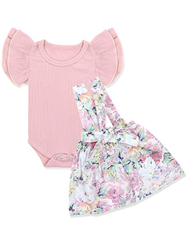 Floral Sleeve Romper